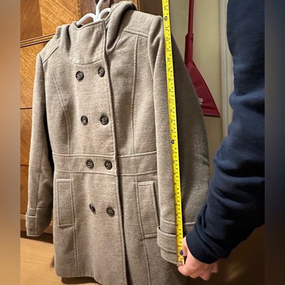 Gray fall/winter pea coat from Eclipse - Picture 9 of 11